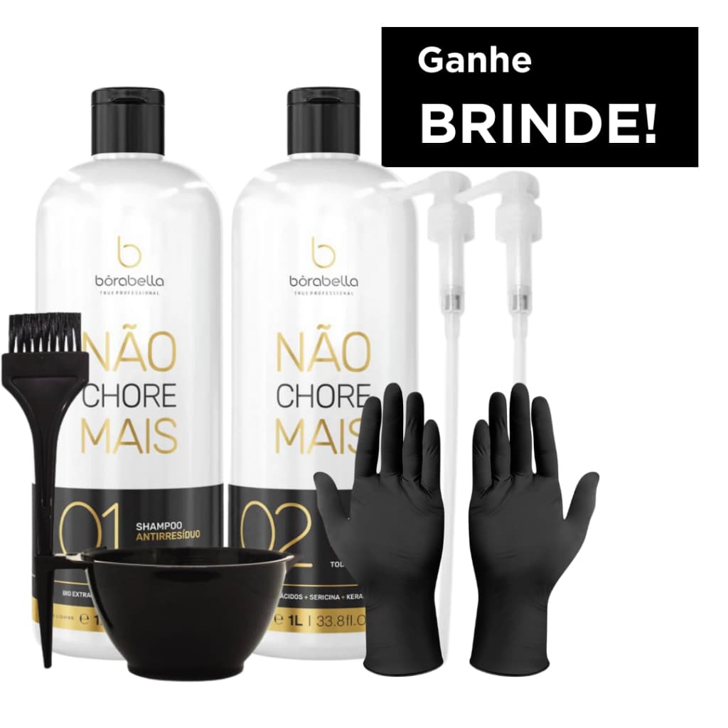 Borabella Kit Anti-Frizz Intenso 19 Aminoácidos - Brindes