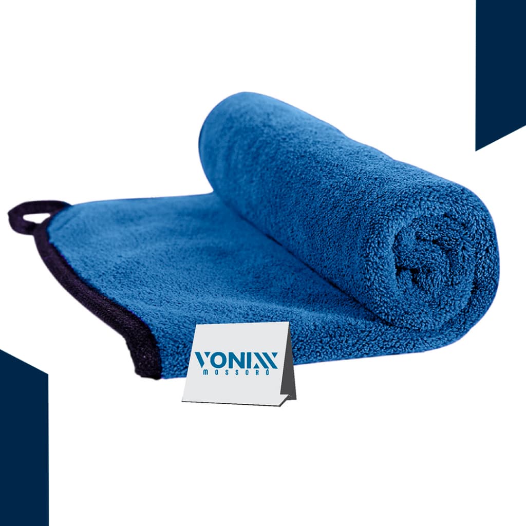 Toalha Pano de Microfibra Vonixx 600GSM – Secagem e Acabamento 40x40cm