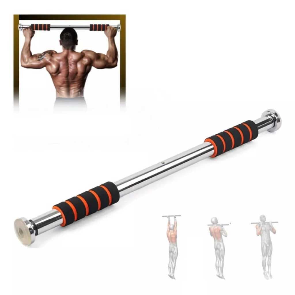 Barra Fixa Flexão De Porta Apoio Regulável 60 a 100cm - Envio Rápido!