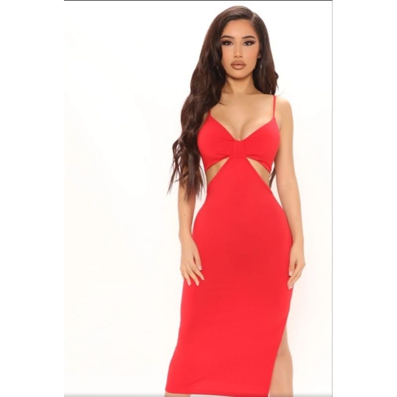 vestido canelado MIDI longo Alcinha tubinho
