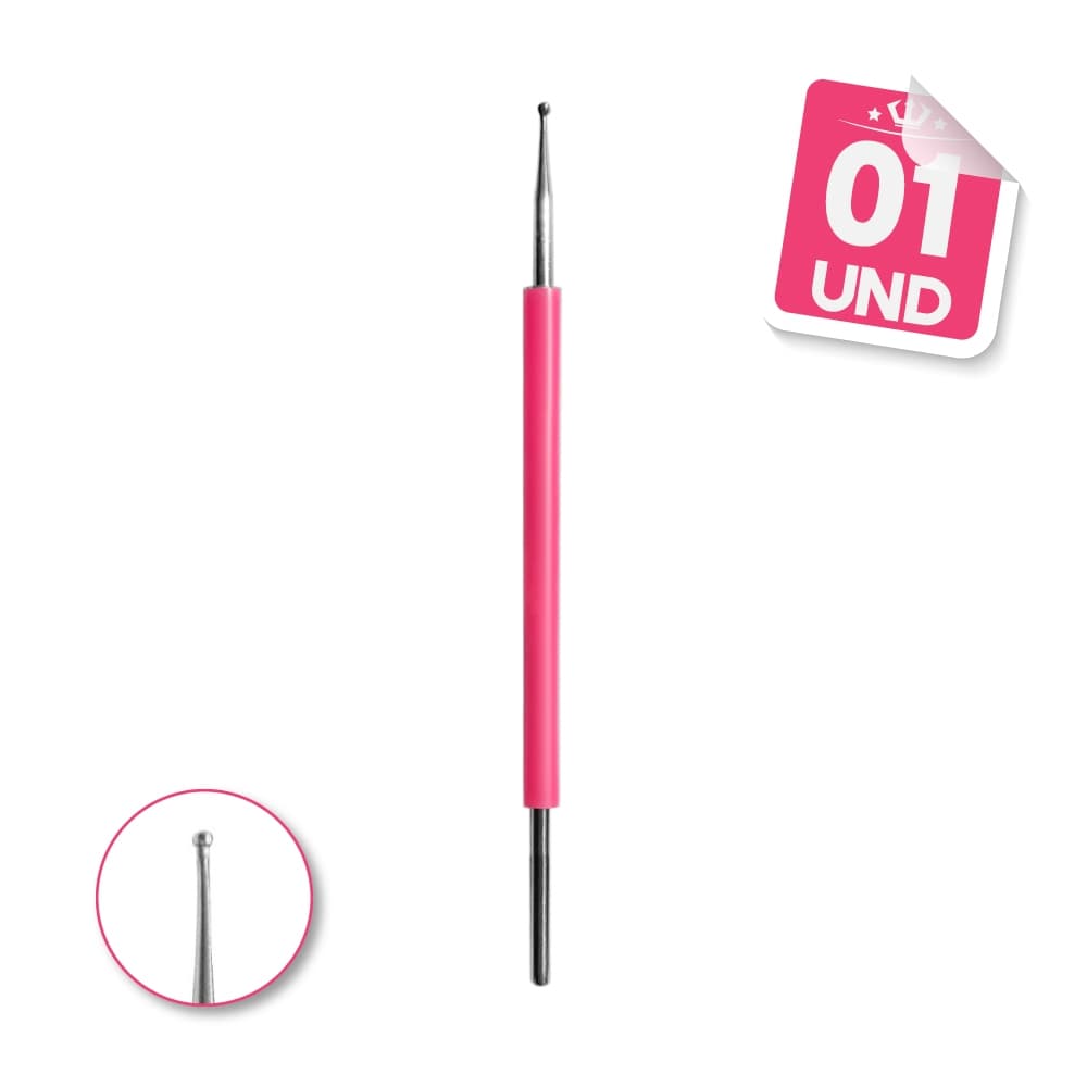 Boleador Pincel Profissional Decoração De Unha Manicure Pedicure Gel Escolha Cor