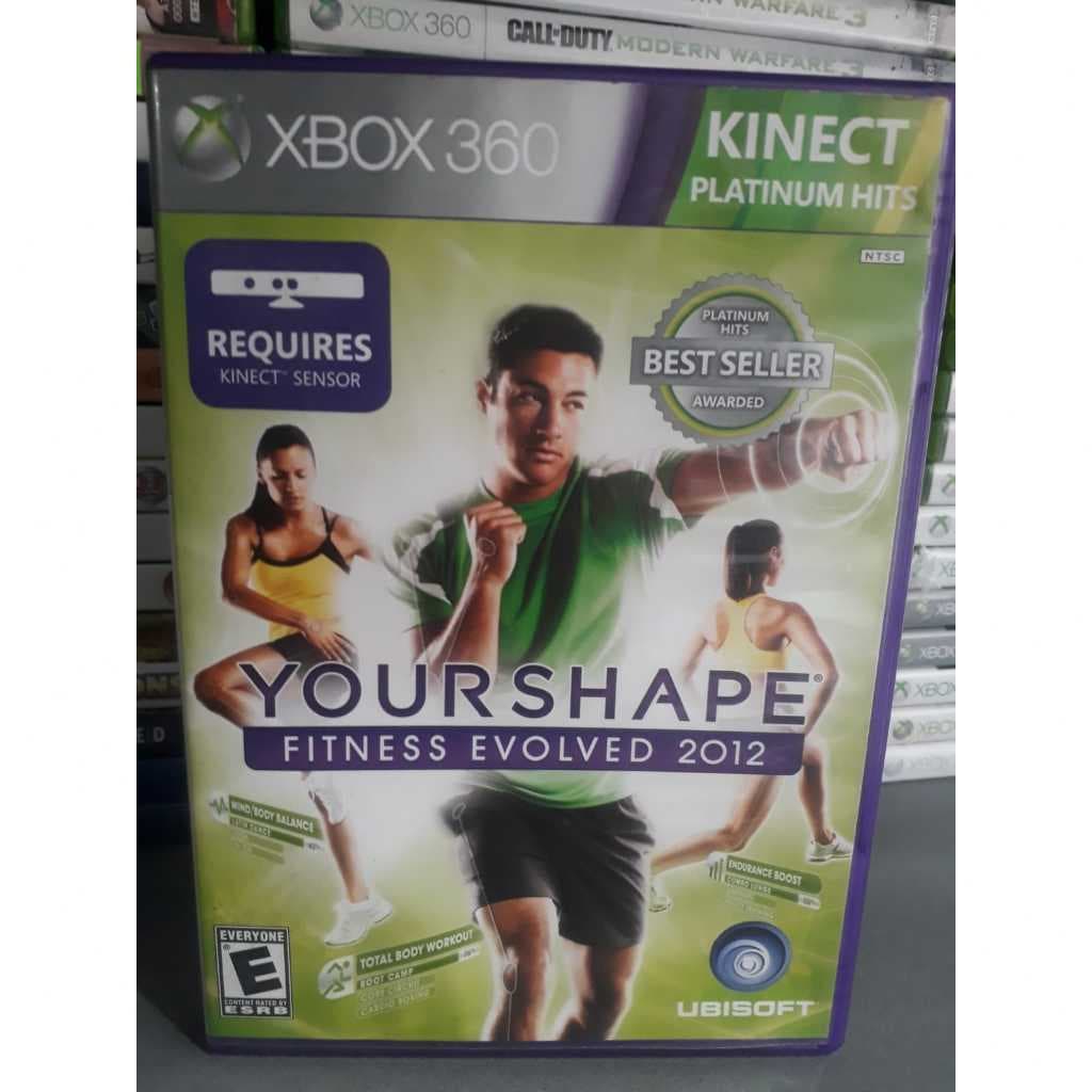 Your Shape Fitness Evolved 2012 Mídia Física Original (Seminovo) para Xbox 360.