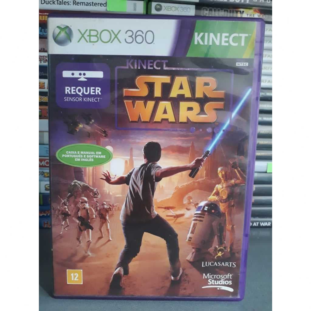 Kinect Star Wars Mídia Física Original Seminovo para Xbox 360.