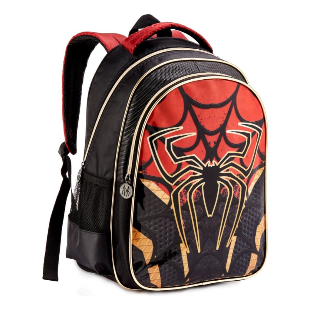 Mochila Aranha Costas Infantil Spider Escolar Masculina