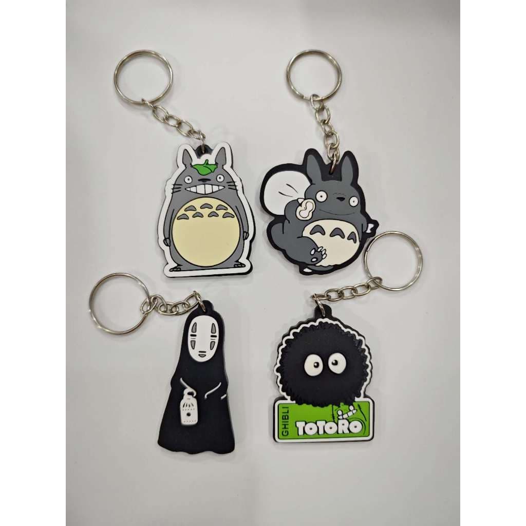 Chaveiro Emborrachado Studio Ghibli - Totoro/ A Viagem de Chihiro