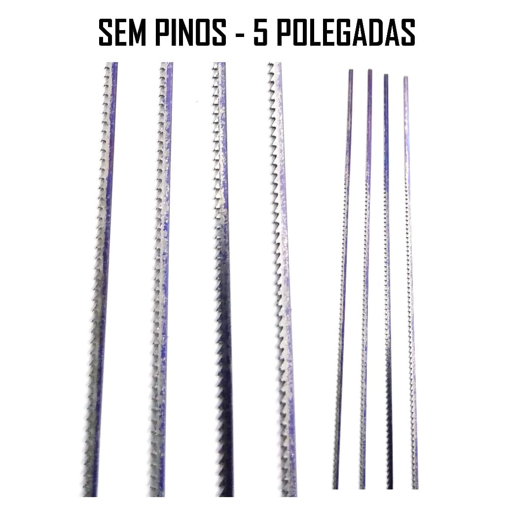 Serra Para Tico Tico Bancada Importada 130mm Original Sem Pino com 12 Unidades Serve na Sj401 Makita e Skill