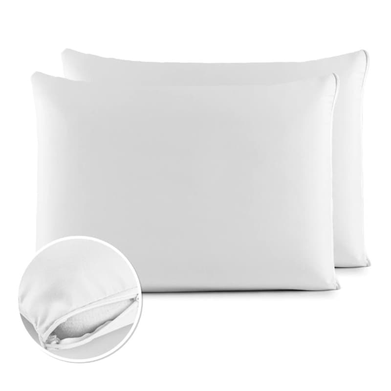 kit com 2 fronhas Avulsas Branca