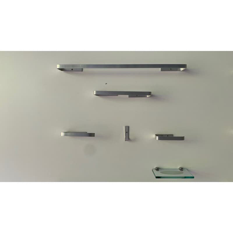 kit 6 peças alumínio