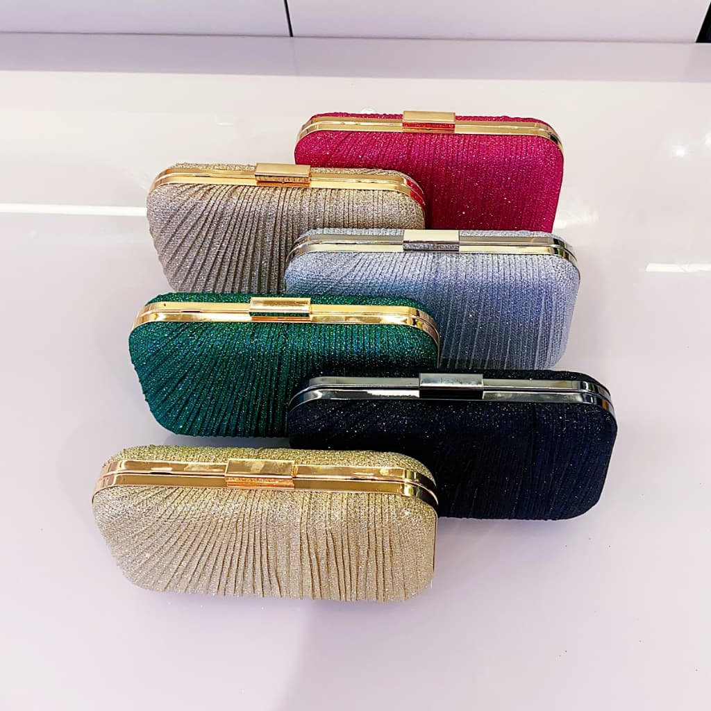 Bolsa Tiracolo / Carteira Feminina Com Glitter Para Festa / Banquete / Casamento WT168-23