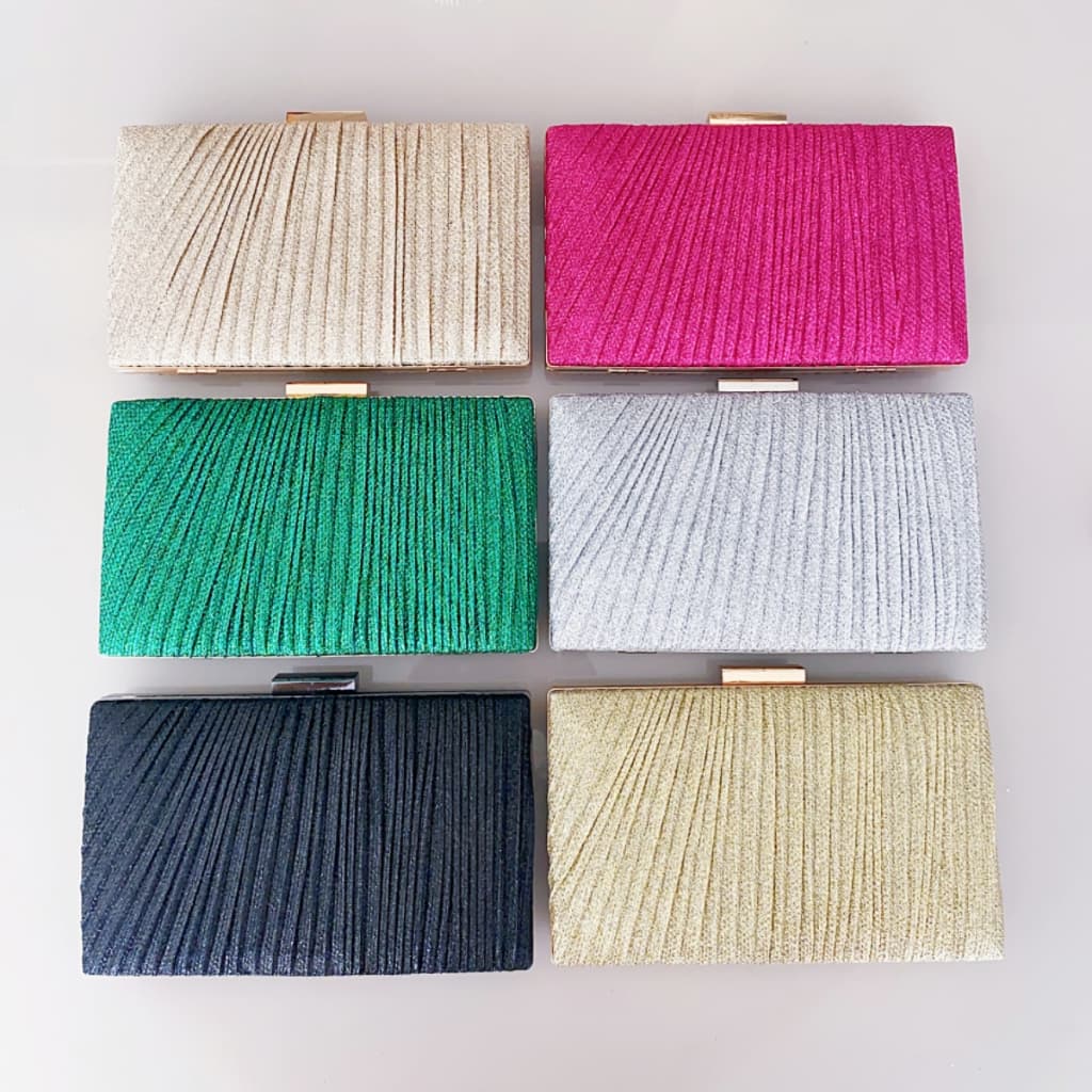 Bolsa Tiracolo / Carteira Feminina Com Glitter Para Festa / Banquete / Casamento WT168-21