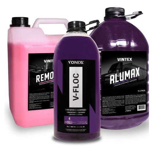 Kit Shampoo Desengraxante Automotivo Motor Sujeira Pesada