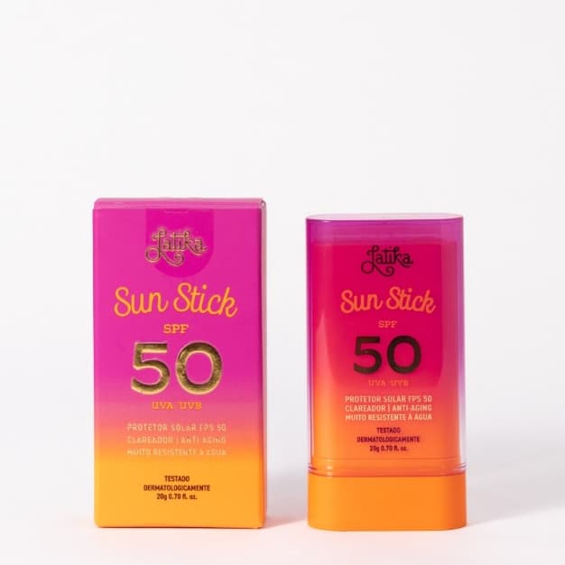 Protetor Solar Bastão Sun Stick FPS 50 - Latika