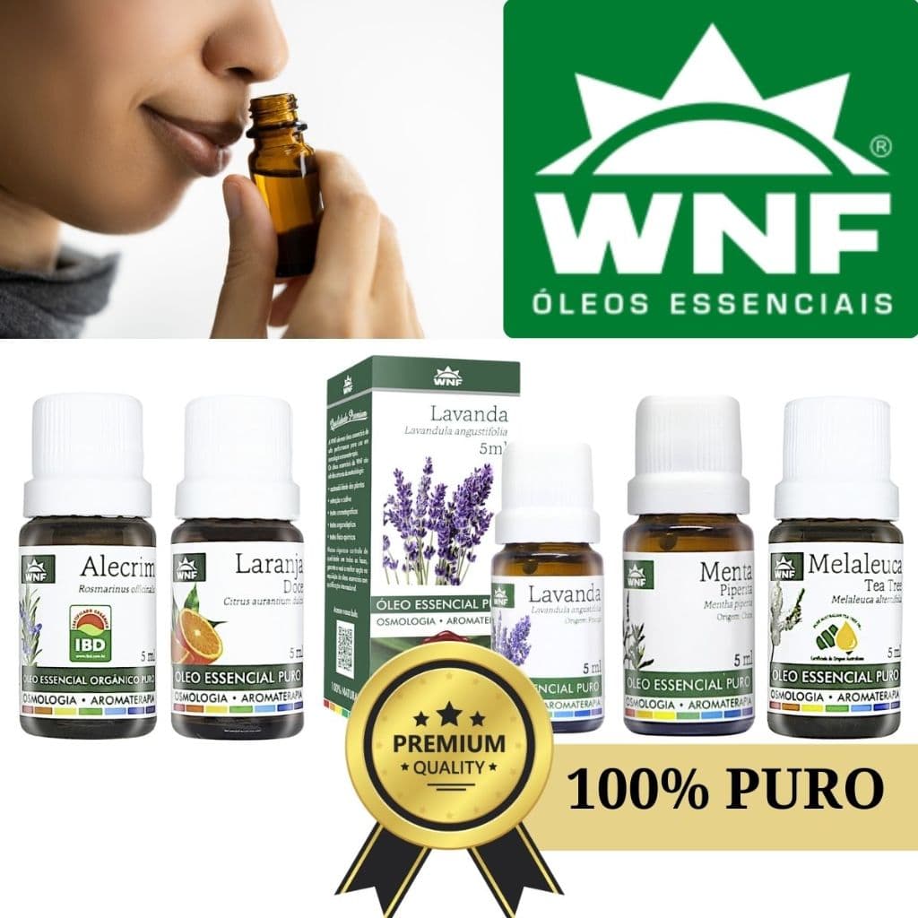 Óleo Essencial WNF 100% Puro e Natural