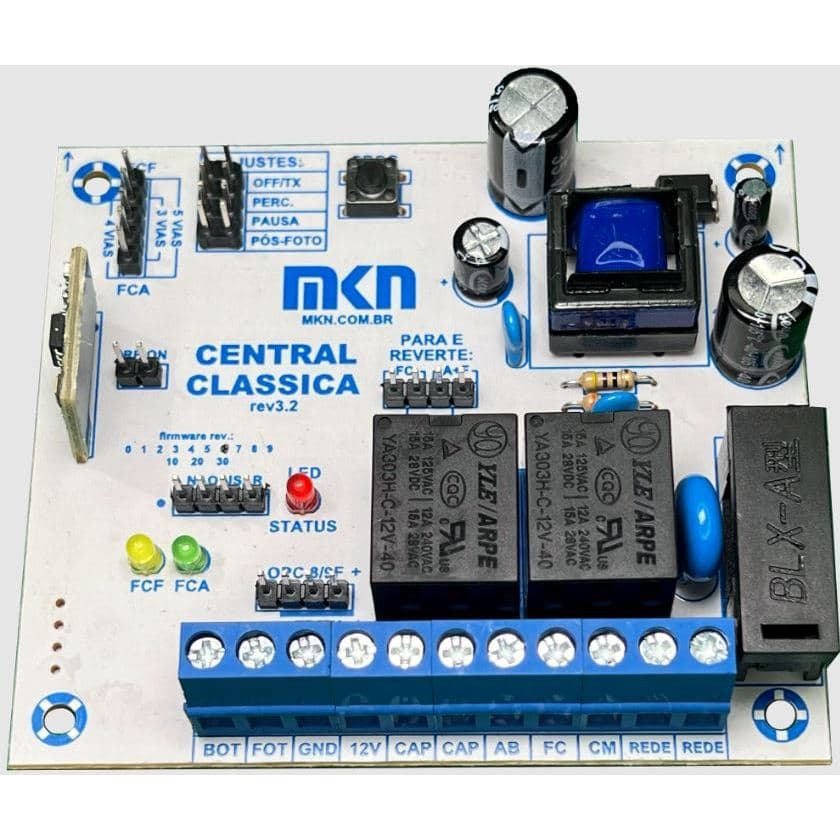 Central monofásica Clássica-ST G3 433,92Mhz MKN