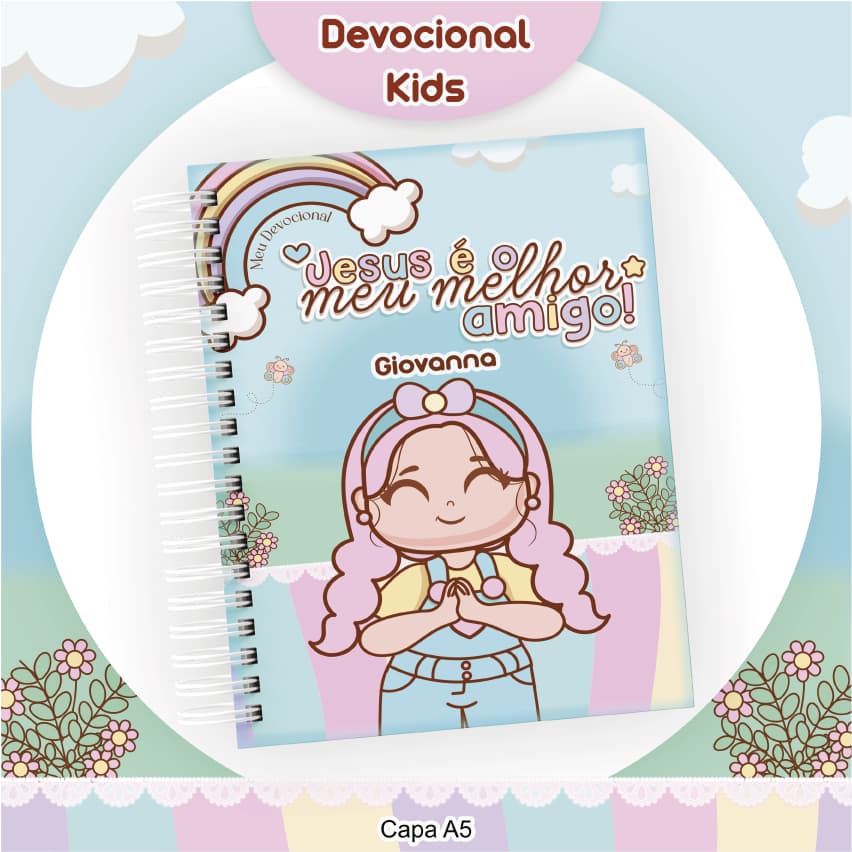 Devocional Kids Menino ou Menina - Encadernação