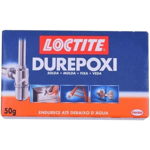 Adesivo Massa Epoxi Durepoxi Loctite Caixa 50g 100g