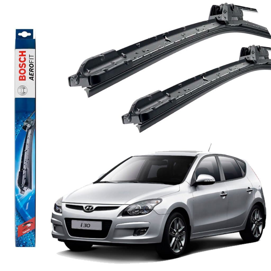 Kit de Palheta Dianteira Original Bosch Hyundai-I30 2010 A 2013