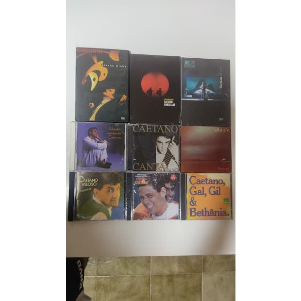 Caetano Veloso - Lote de cd´s + dvd`s