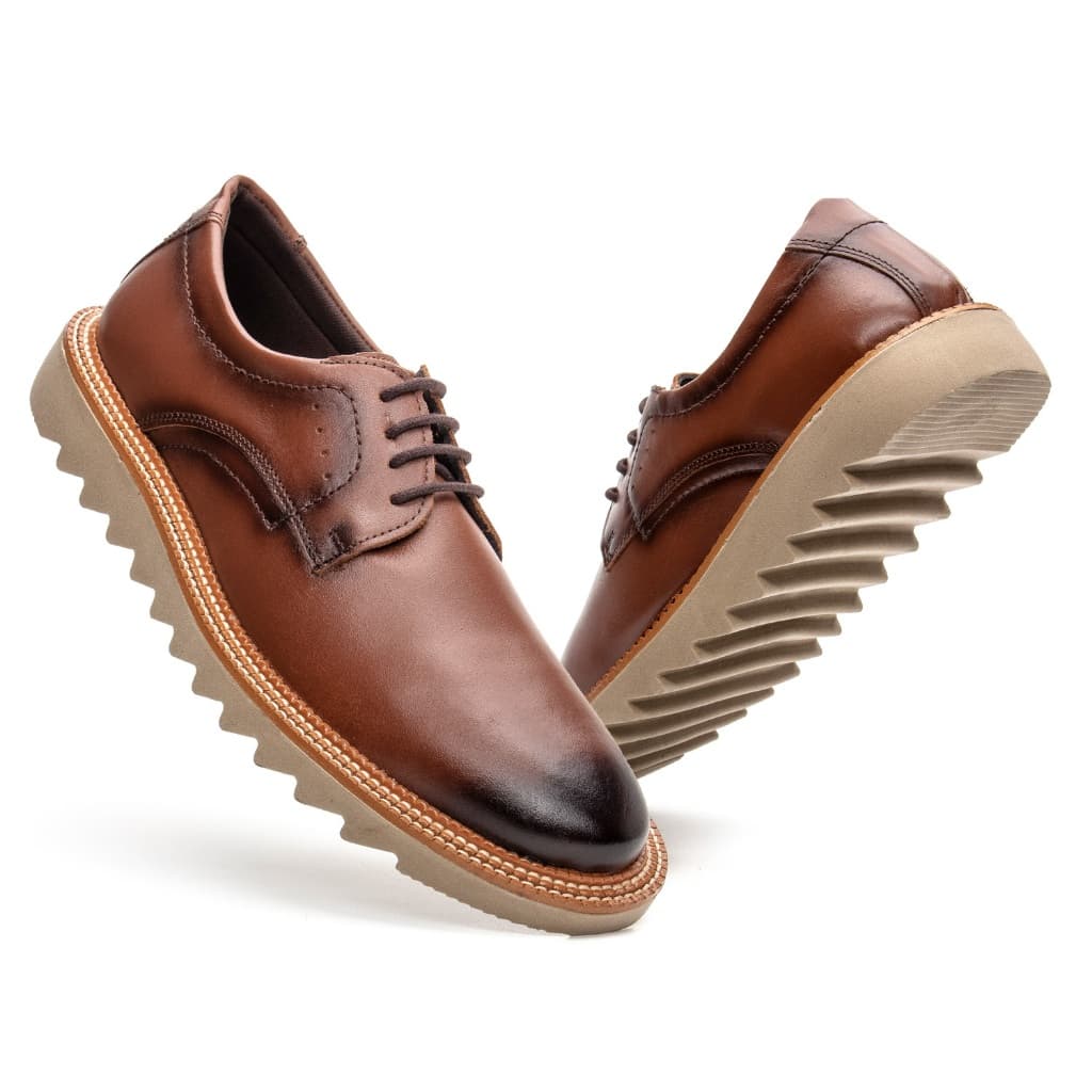 Mocassim Loafer Tratorado Masculino Premium Sola Moderna Exclusiva