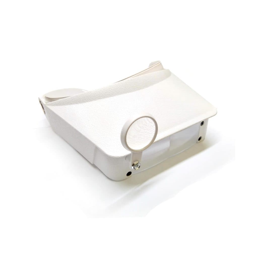 Lupa De Cabeca Profissional Com 03 Lentes De Aumento