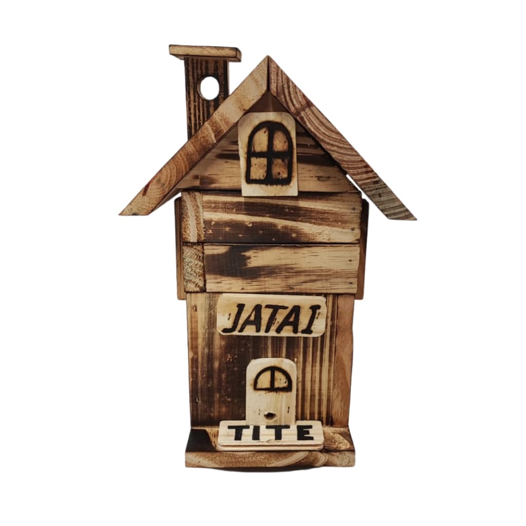Casa Chalé Jataí Abelha Mel Queimado
