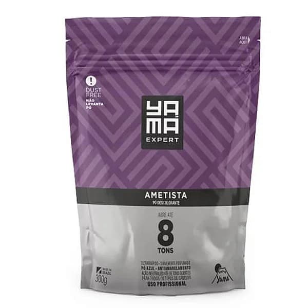 Pó Descolorante Ametista Refil 300g - Yamá