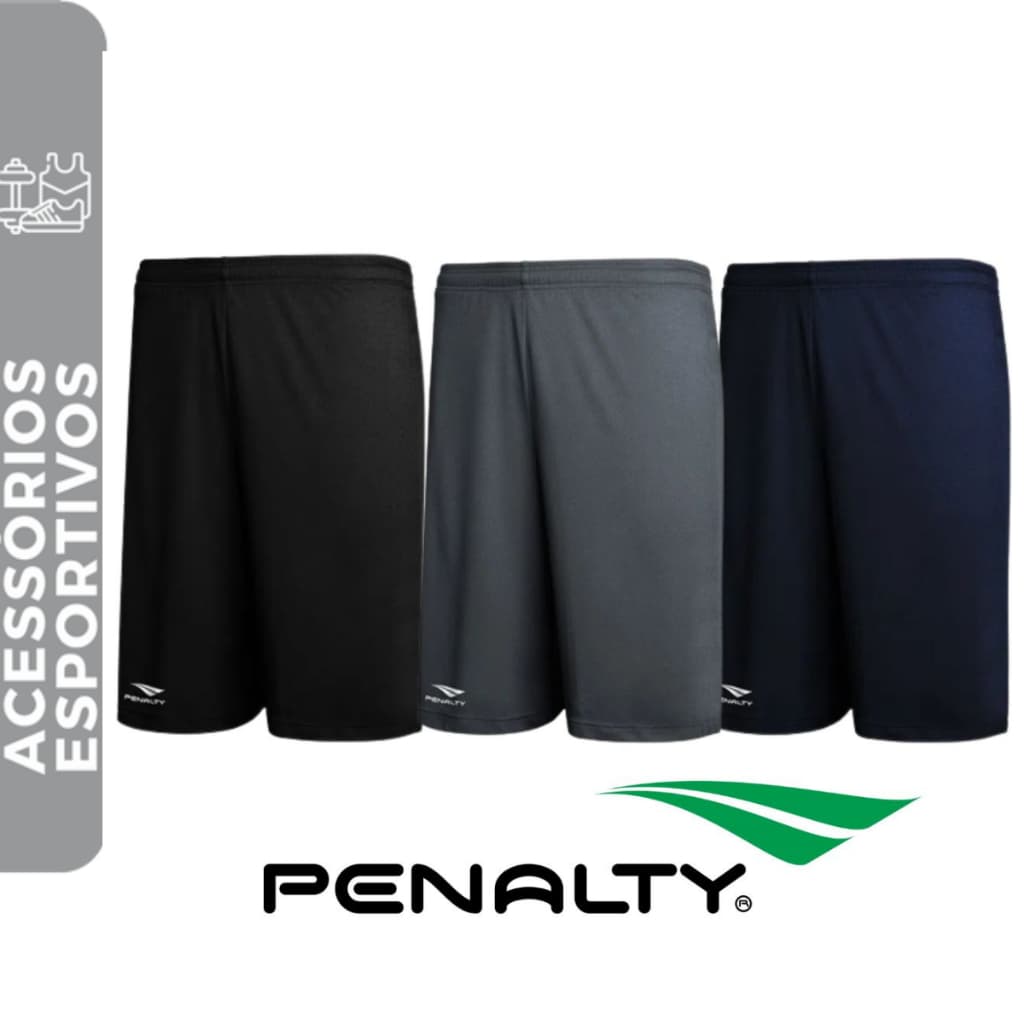 Short de Futebol Infantil Juvenil Penalty para Menino Calção