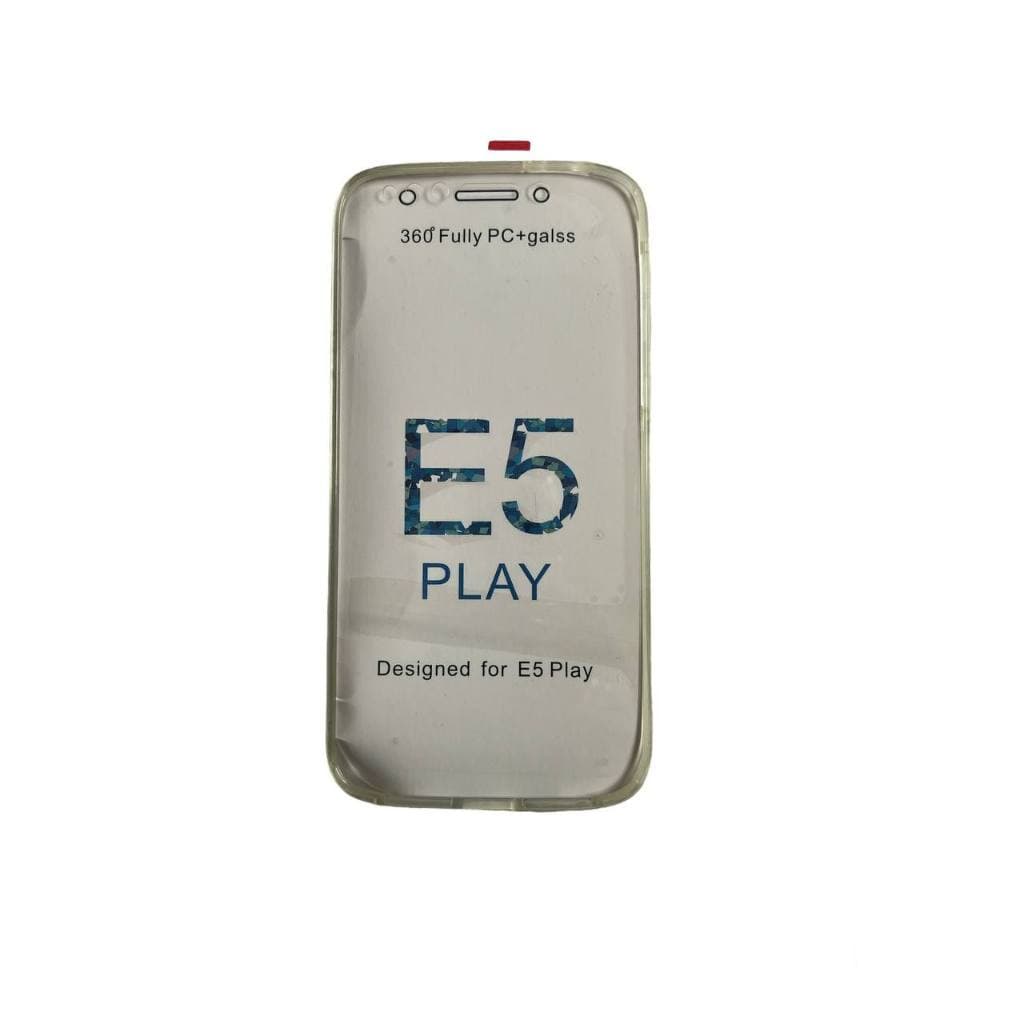 Capa Case Transparente 3 em 1 MOTOROLA G04/G24G14/G54/G84 Capinha Protetora Silicone Motorola Moto E5 Play