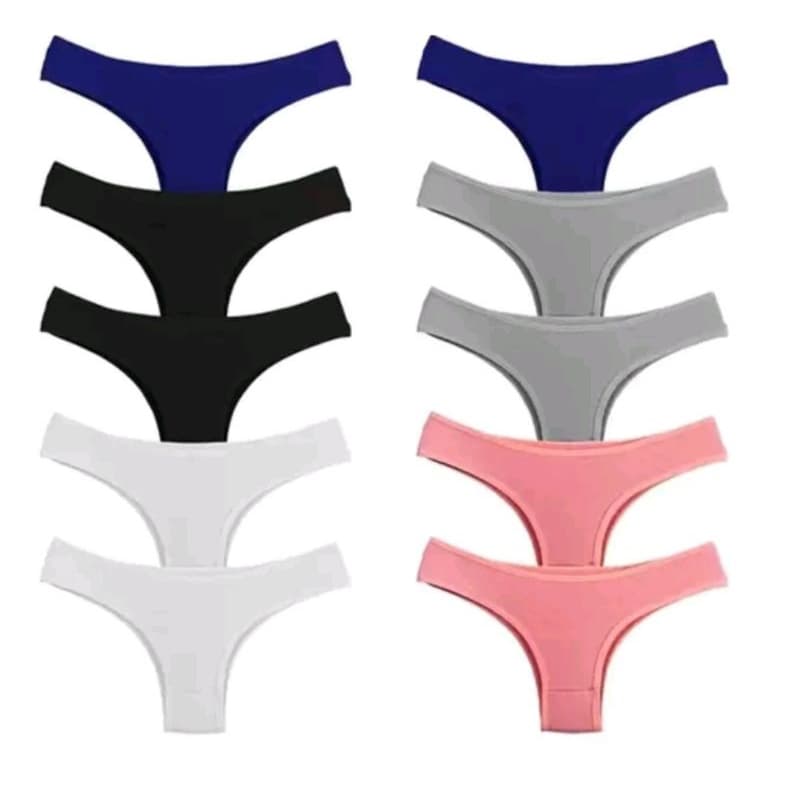 kit com 10 Calcinhas algodão conforto