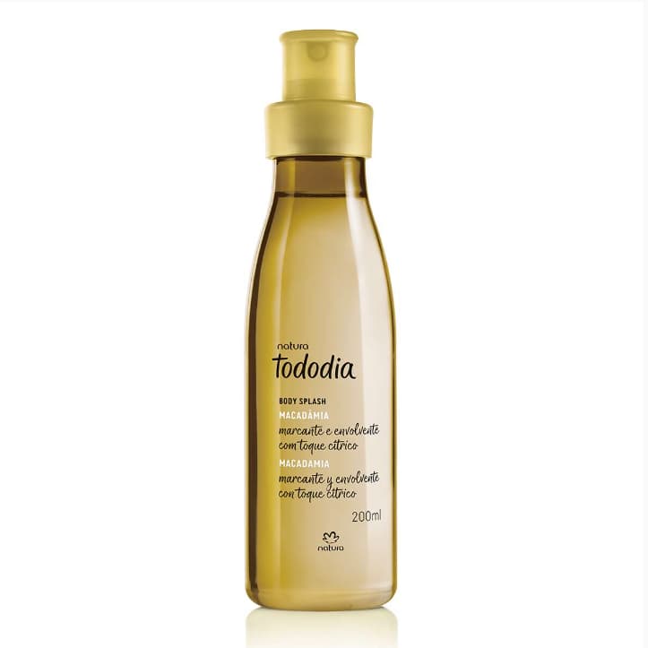 Tododia Macadâmia Body Splash Desodorante Colônia Feminino