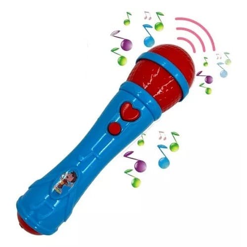 Brinquedo Microfone Karaoke Para Criança Infantil Menina