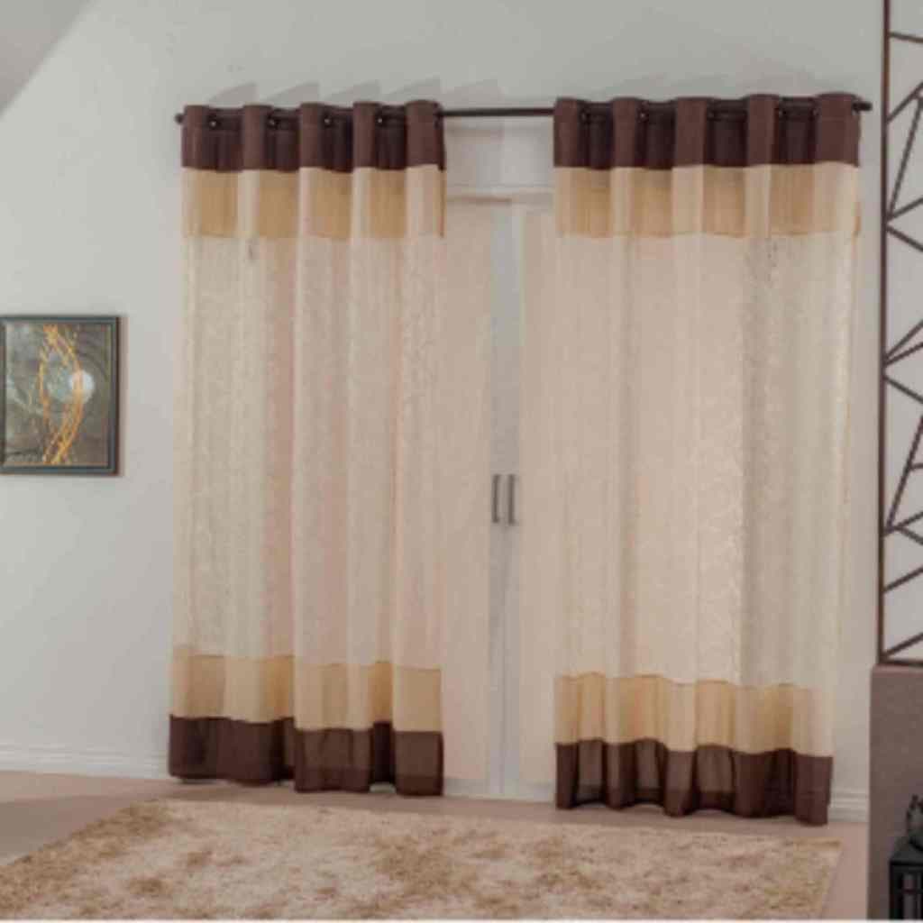 Cortina Sala Ou Quarto Dubai 3 metros Disponível Em Diversas Cores - Taismar