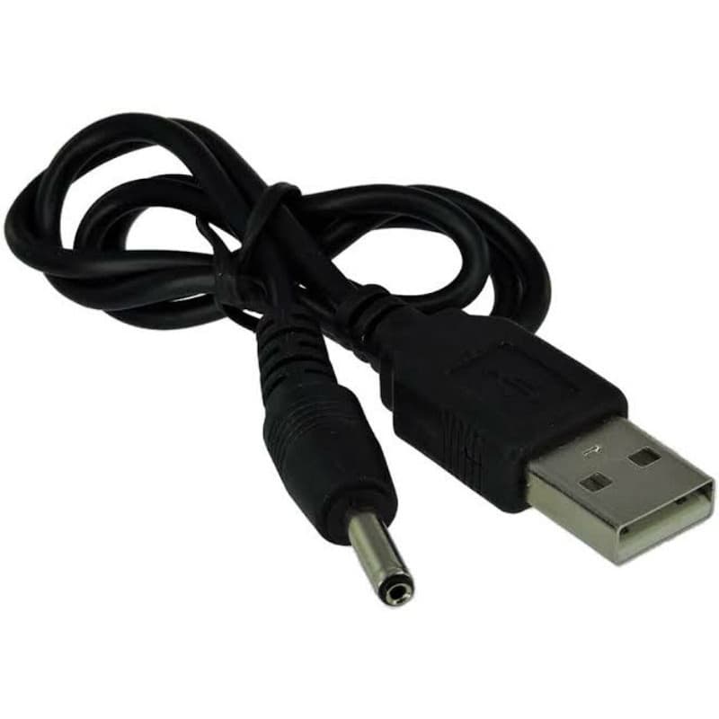 Cabo Usb Alimentação Energia Dc 3,5mm Usb Caixa Som.hub usb