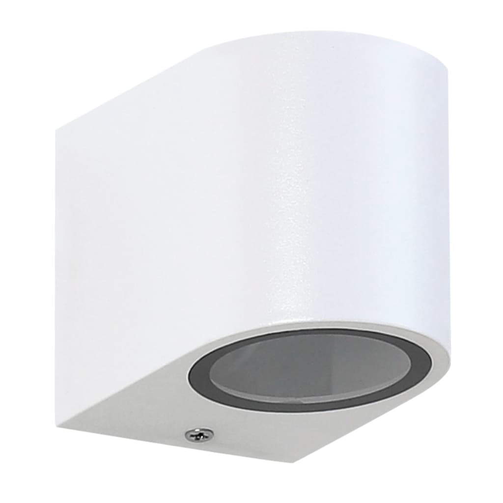 Arandela Um Foco C/ Lâmpada Mr16 Gu10 Bivolt Branco/preto