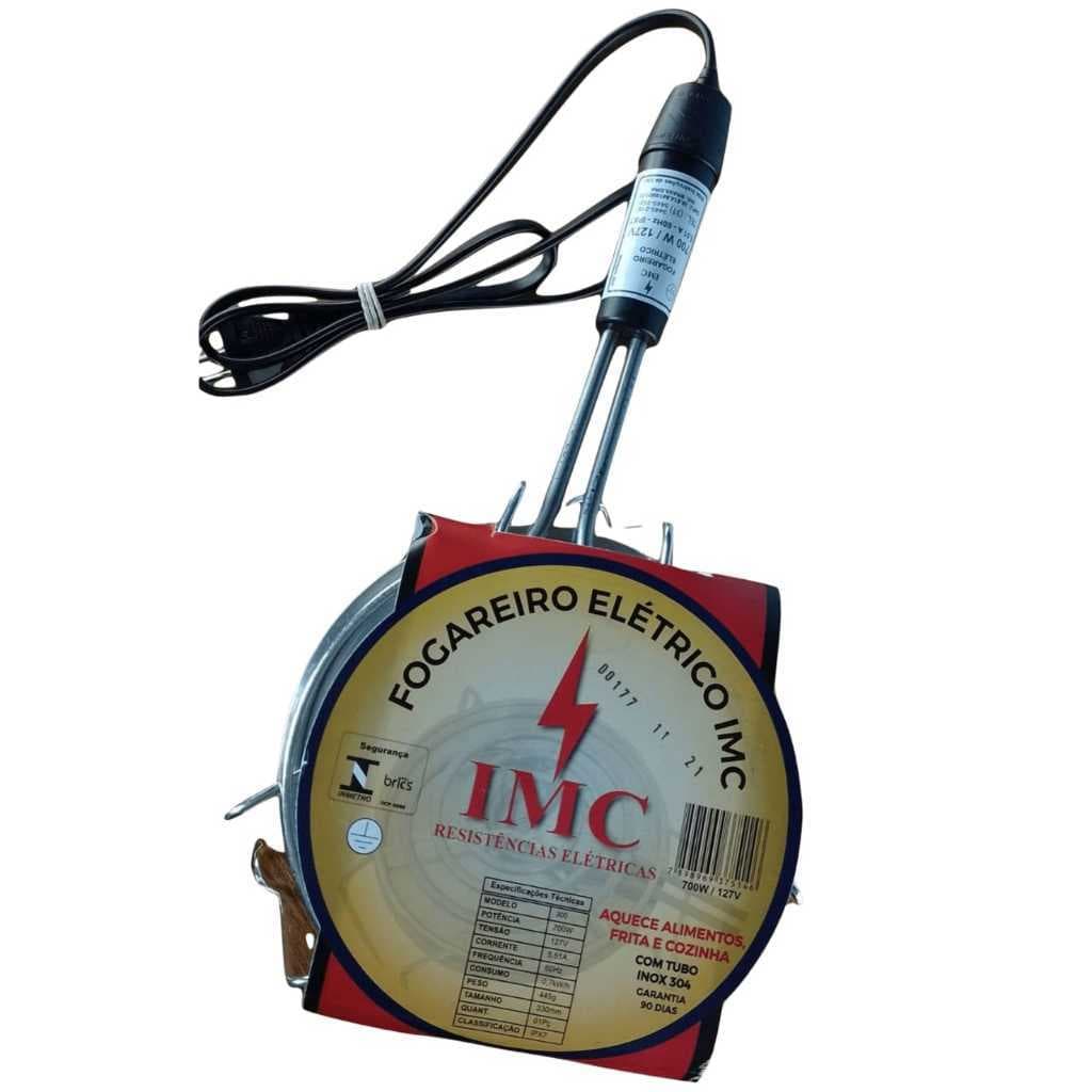 Fogareiro Eletrico, Esquentador Marmita, Panela Fogaozinho 127v ou 220V