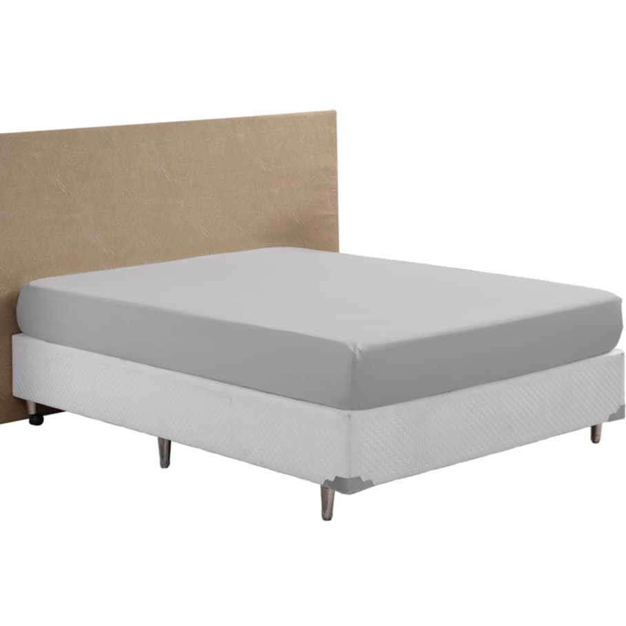 Lençol Casal Com Elastico Cama Padrão Microfibra Premium