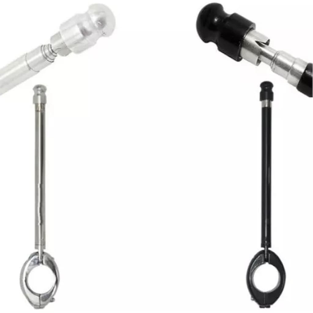 Antena Corta Pipa Inox Cerol 7 Estágios Moto Scooter Guidão Cores