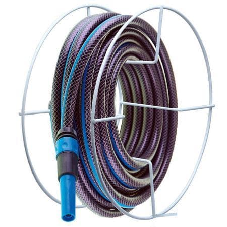 Enrolador Suporte de Mangueira Quintal Jardim Giratório