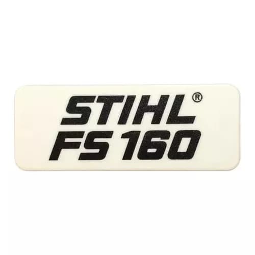 Plaqueta De Identificação FS 160 Stihl 4119-957-1509