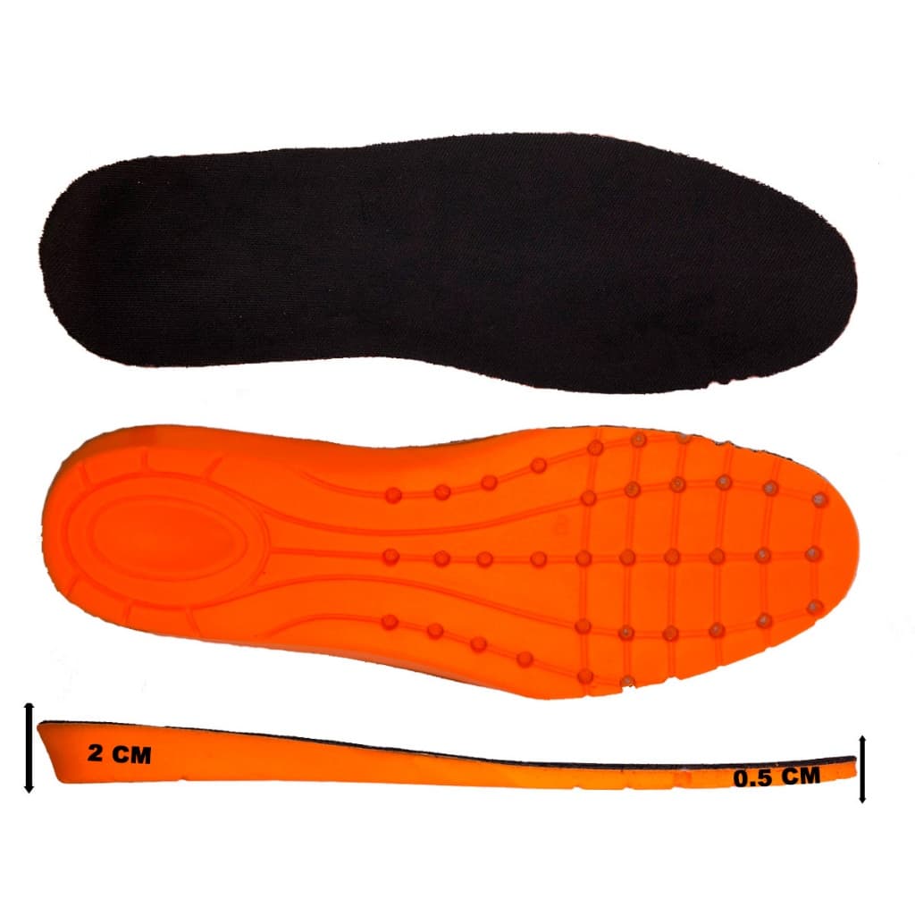 Palmilha de Gel Macia Ortopédica Ideal Para Tênis Anti Impacto Anatomica em Gel