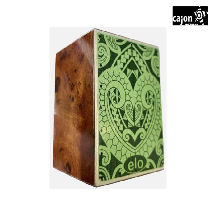 MINI CAJON SHAKER PERCUSSÃO EM MADEIRA - CHOCALHO