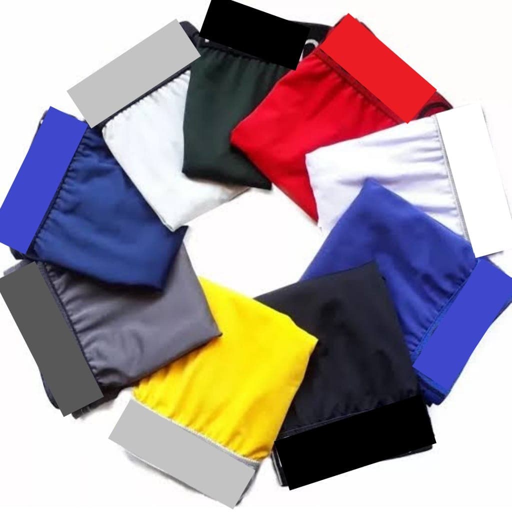 ki  com 5 Cueca Box Plus Size G1 G2 G3(SOMENTE LISAS)