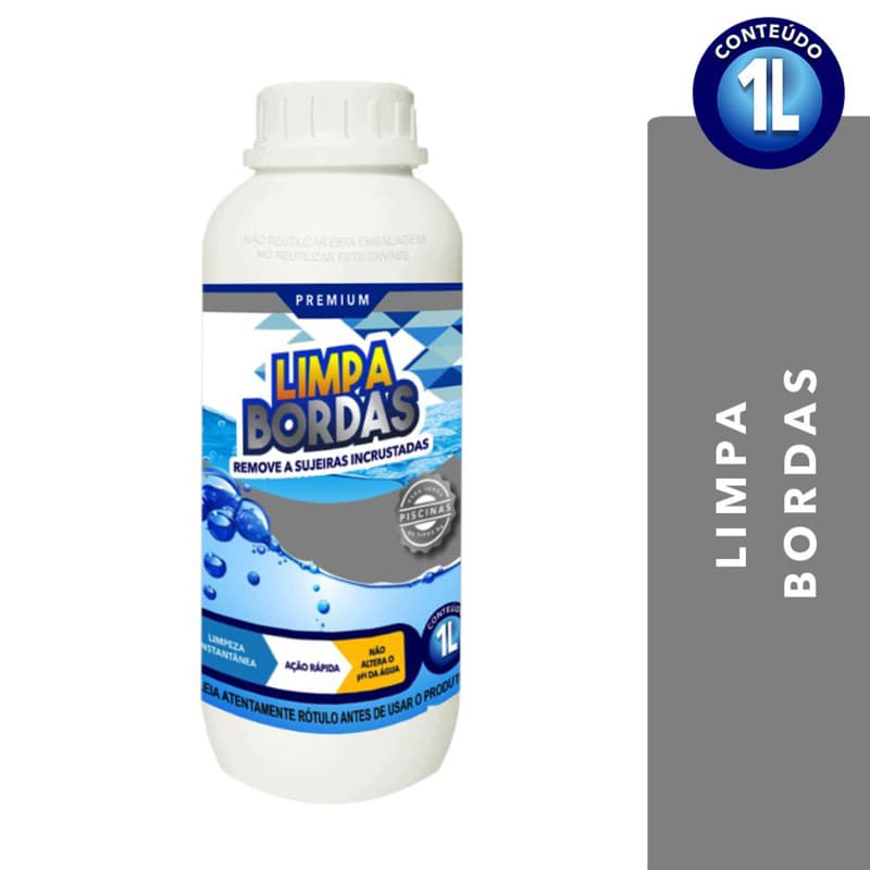 Limpa Bordas de piscinas Com Facilidade 1 Litro Vo Docia