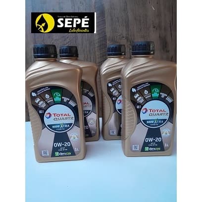 Kit 4 LITROS DE OLEO TOTAL ENERGIES  0w20 DEXIOS 1 SINTETICO