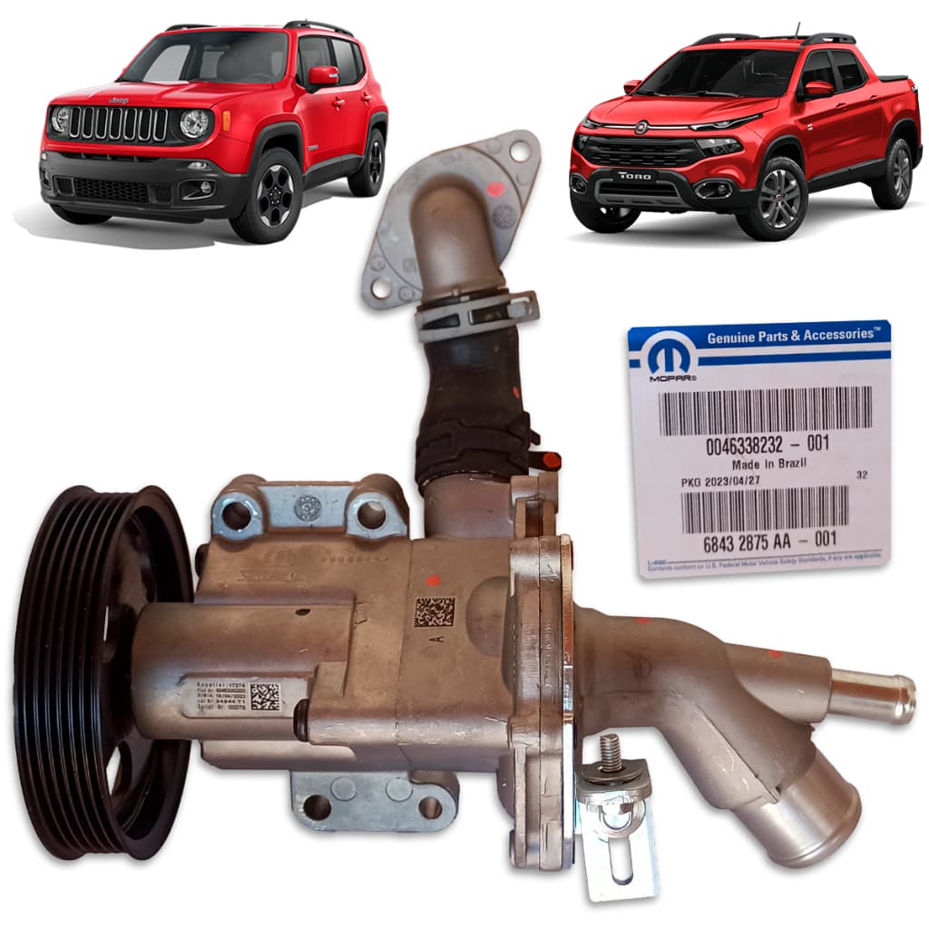BOMBA DE AGUA TORO RENEGADE ARGO CRONOS 1.8 FLEX MANUL ORIGINAL MOPAR