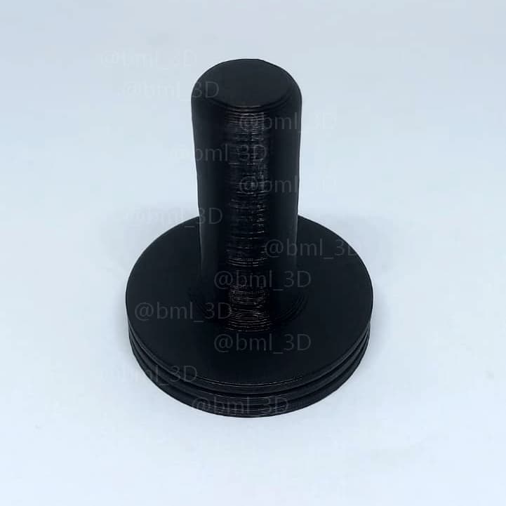 Tamper Socador 41mm Cápsula e Gaveta Dolce Gusto Reutilizável Café Preto Expresso