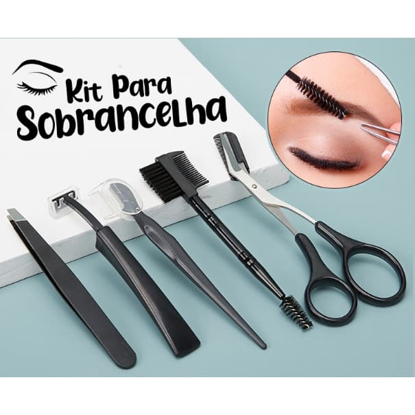 Kit Design para Sobrancelhas 5 Peças