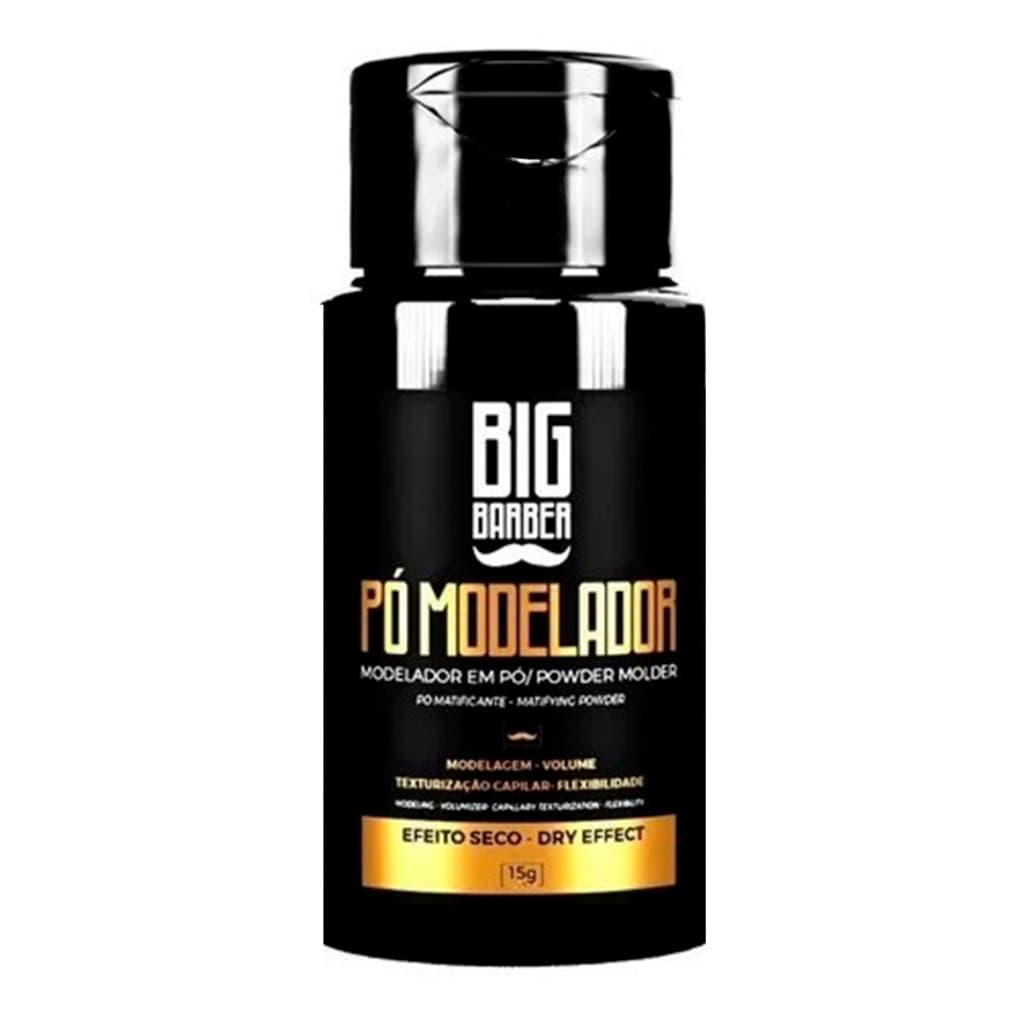 Modelador Em Pó Efeito Matte Modelador Masculina 15g Big Barber