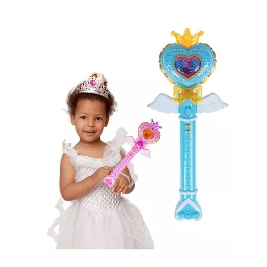 Brinquedo Varinha Magica Angel Luz E Som Faz De Conta Magia