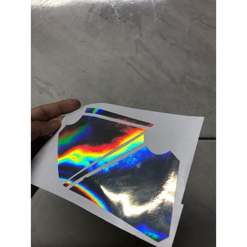 adesivo para paralama 160 holográfico que muda de cor